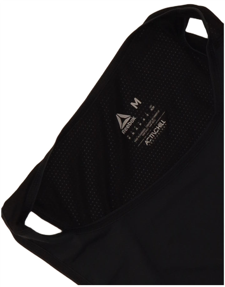 Reebok Mens Vest Top Medium Black Colourblock