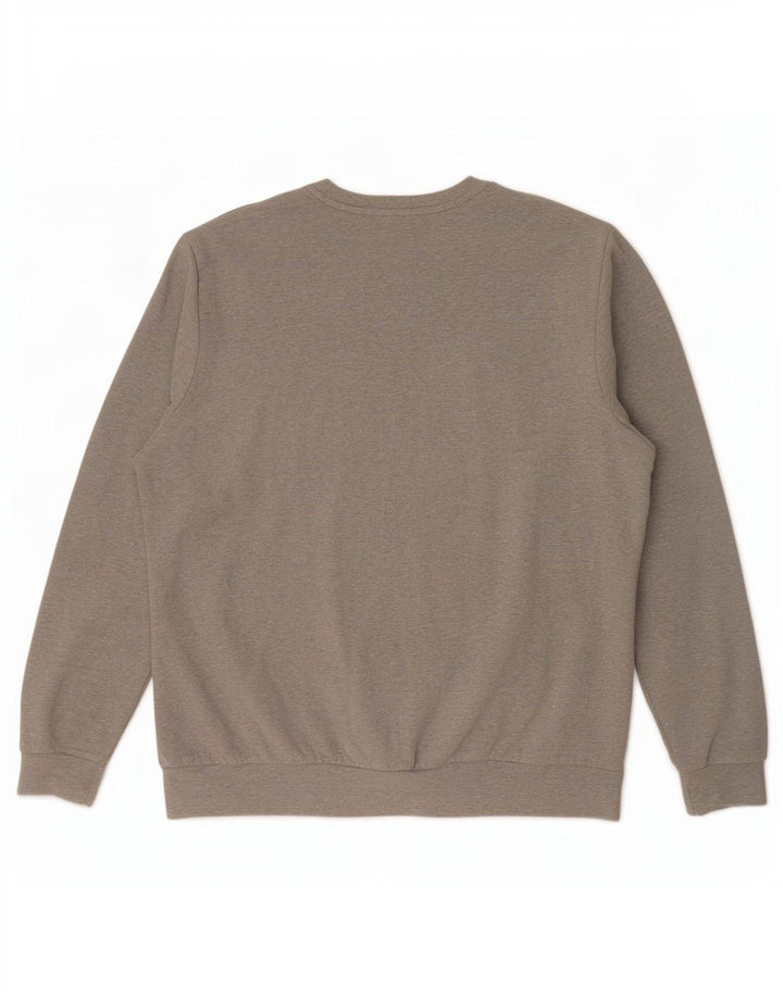 Fila Herre Sweatshirt Jumper 2XL Grå Bomuld