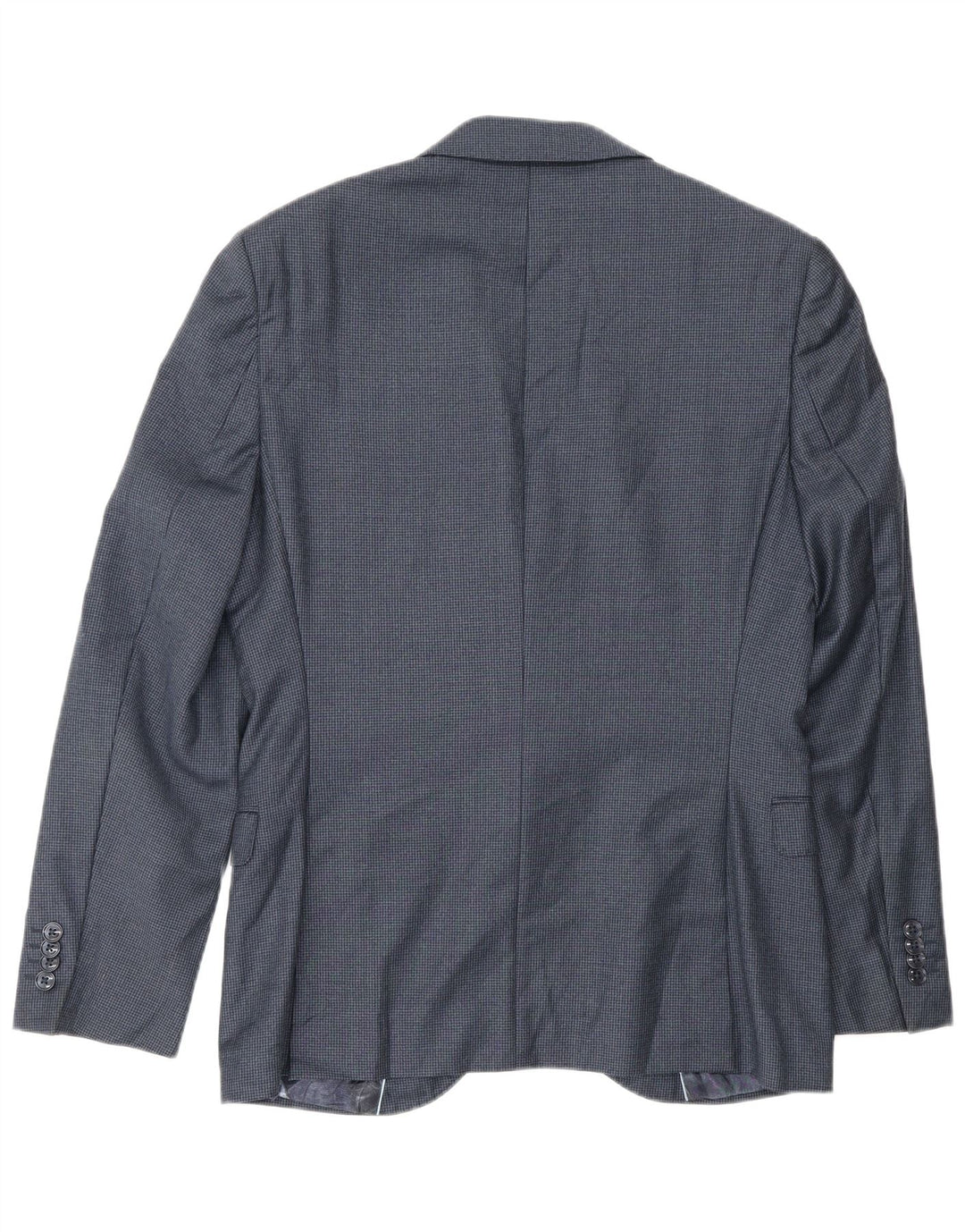 French Connection Mens 2 Button Blazer Jacket EU 48 Medium Navy Blue