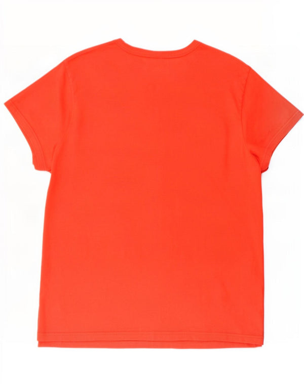 T-shirt da uomo Champion Top grande in cotone rosso