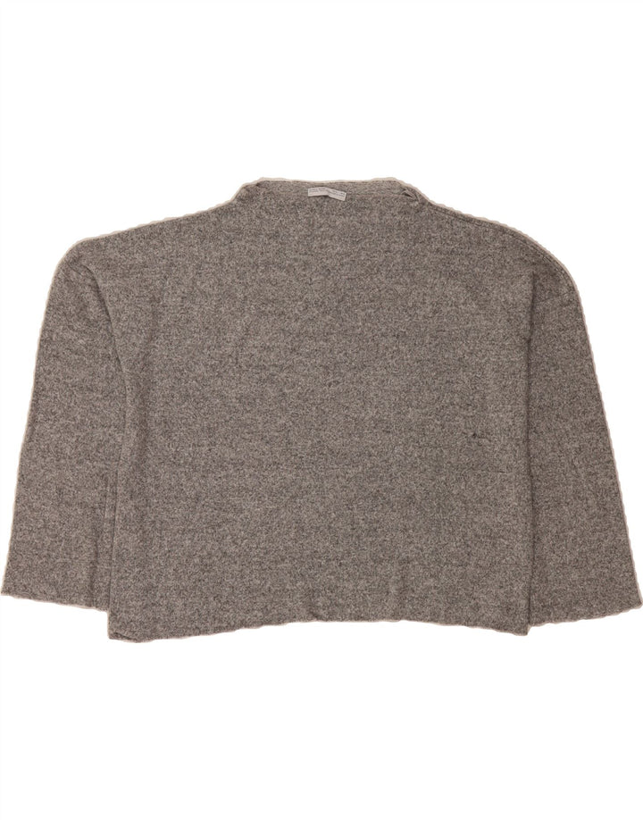 ZARA Womens Oversized Turtle Neck Jumper Sweater UK 10 Small Grey Viscose Vintage Zara and Second-Hand Zara from Messina Hembry 