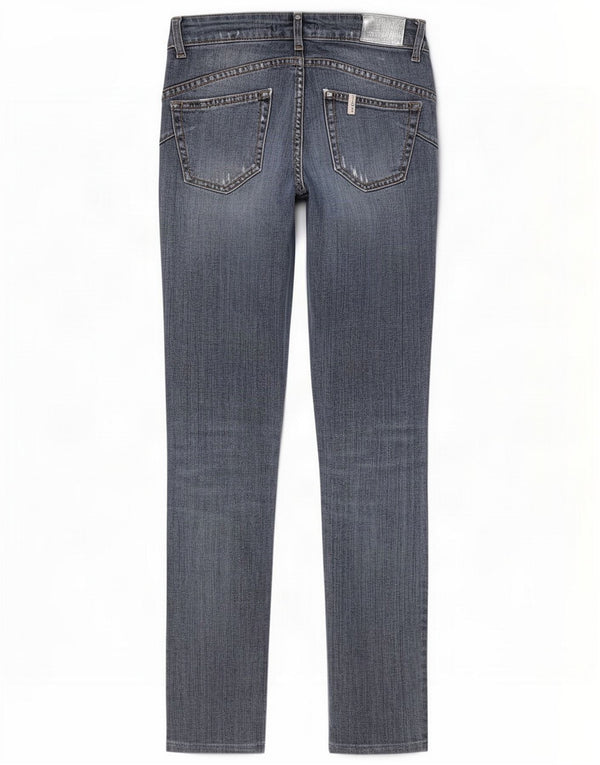 Liu Jo Damen Distressed Slim Jeans W28 L29 Blau