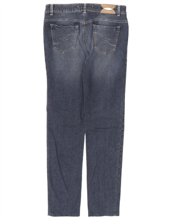 TRUSSARDI Womens Slim Jeans IT 45 Medium W29 L29 Blue