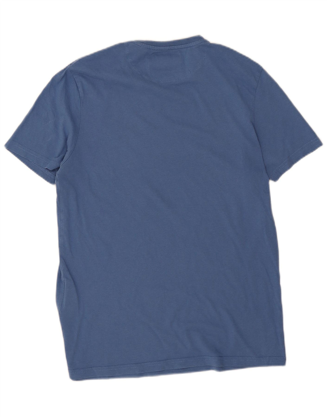 Lyle & Scott Mens T-Shirt Top Small Blue Cotton