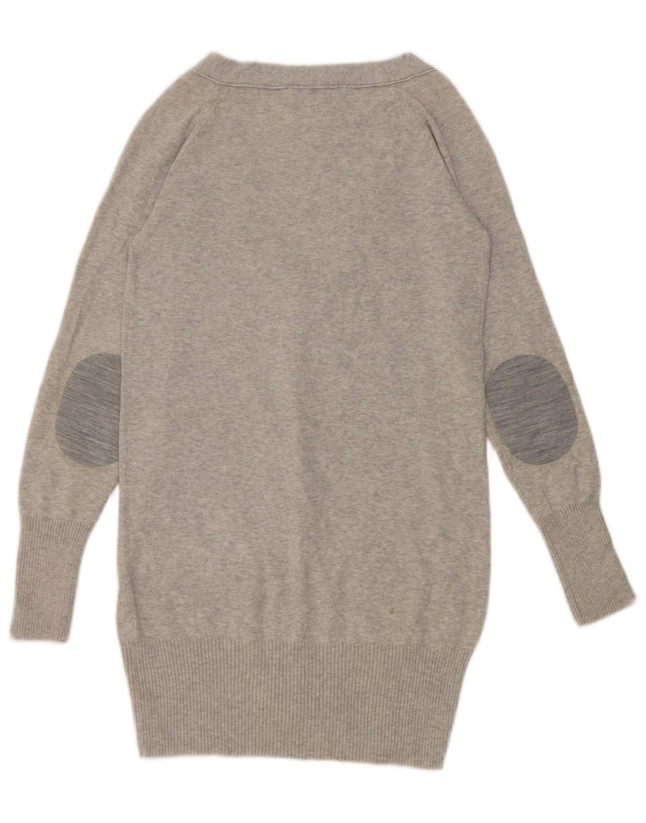Zara Womens Cardigan Sweater UK 10 Small Grey