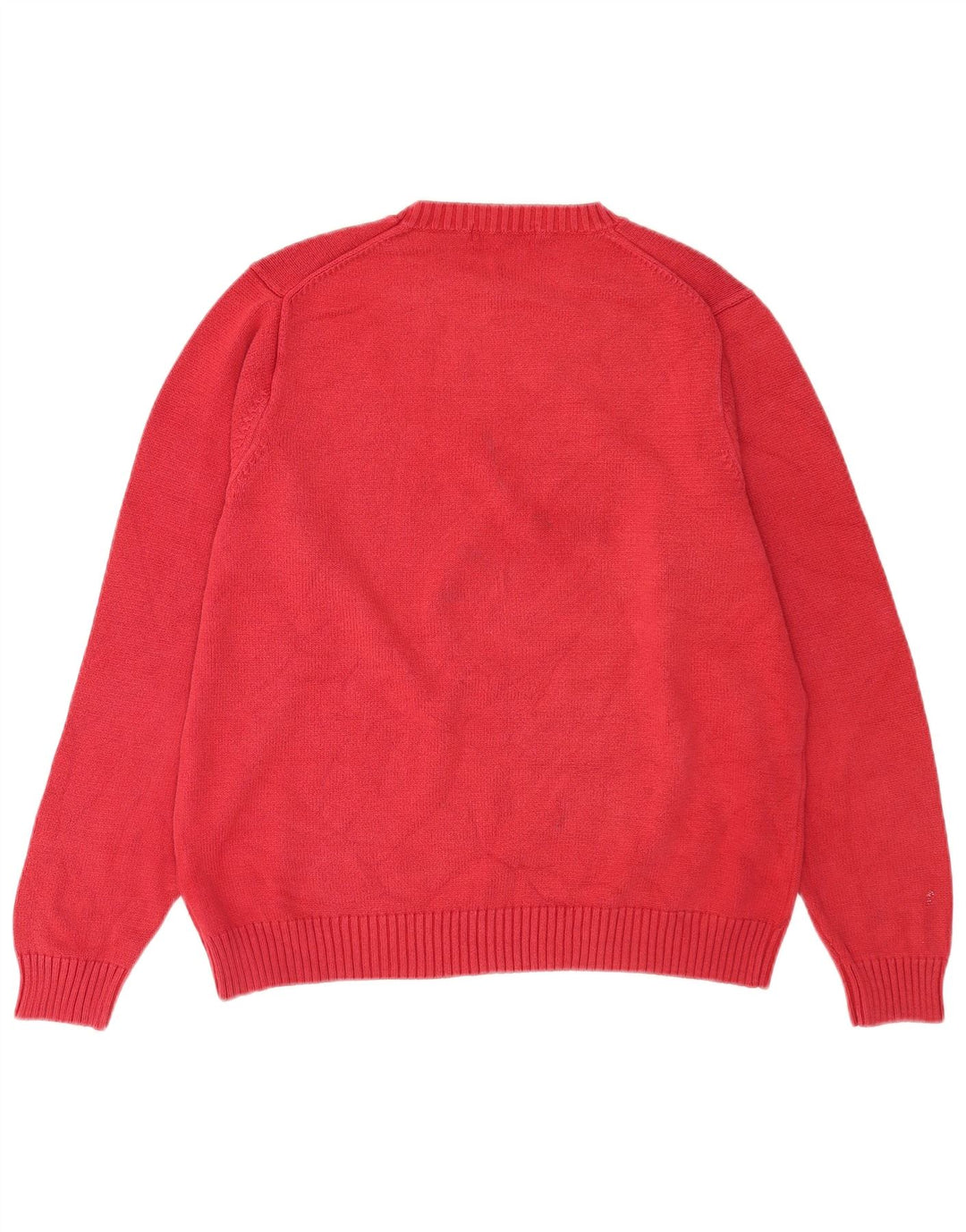 Marks & Spencer Herre Blue Harbor Crew Neck sweater Medium Rød
