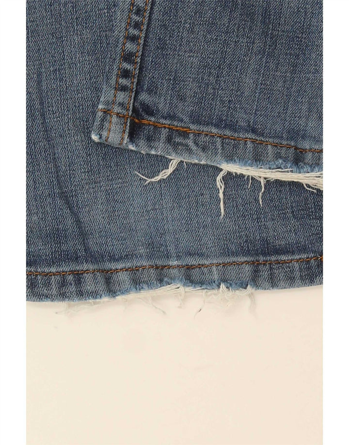Marks & Spencer Męskie jeansy slim W40 L29 Niebieskie, bawełniane
