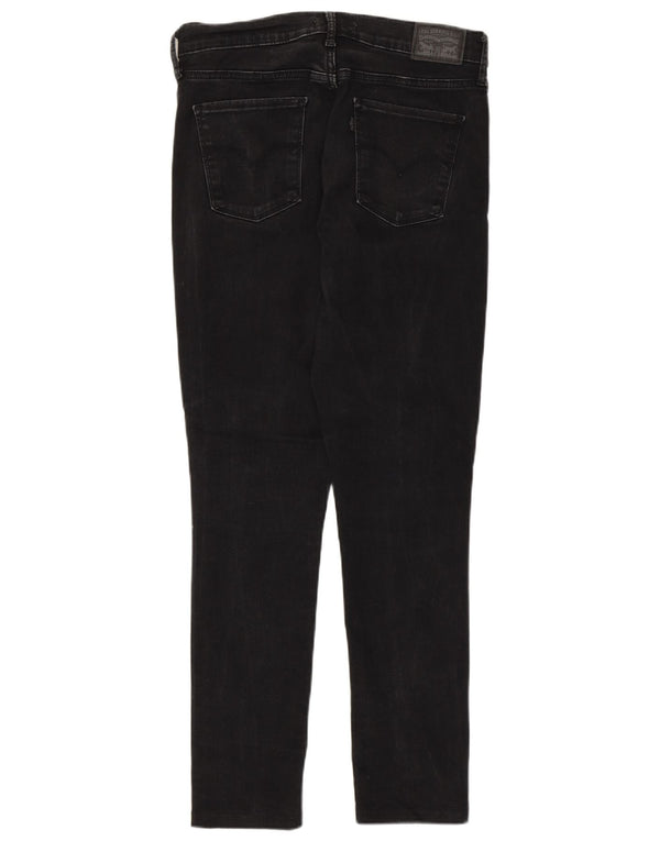 Levi's Womens 311 Shaping Skinny Jeans W30 L29 Grey Cotton