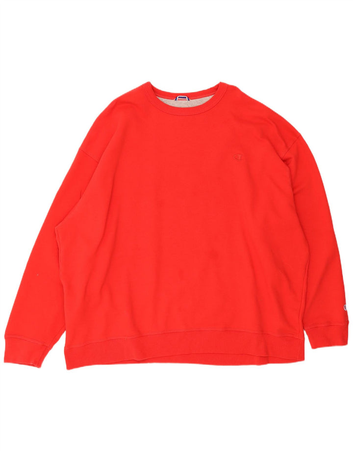 Felpa da uomo Champion Jumper 4XL Rossa