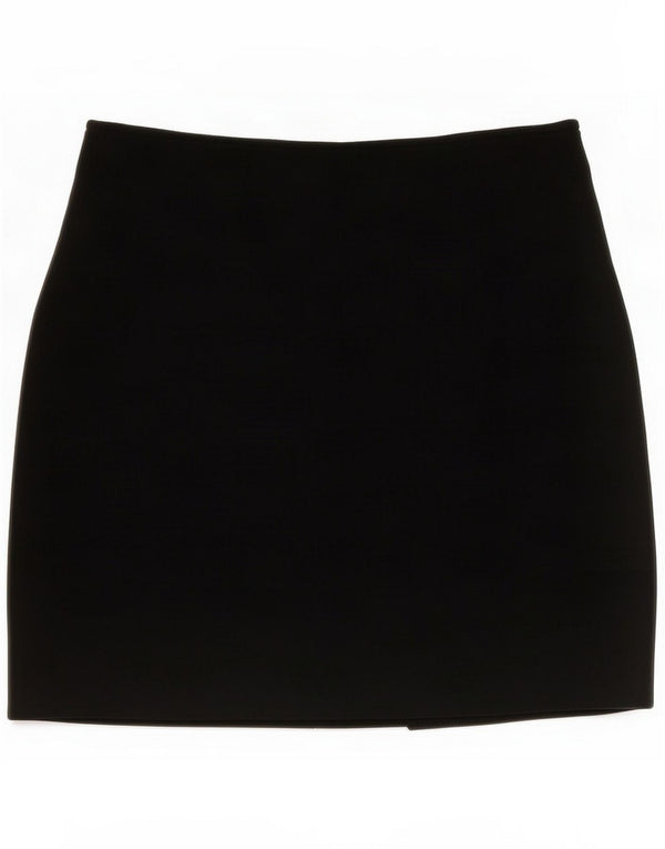 Ralph Lauren Dame Mini-nederdel US 8 Medium W32 Black Wool