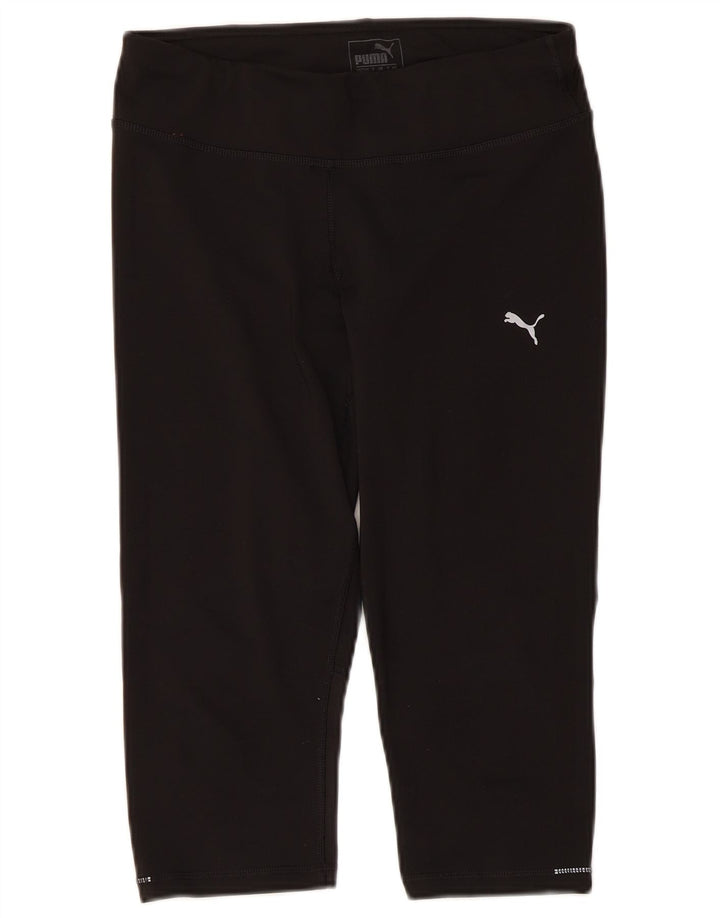 Puma Womens Capri Leggings UK 14 Medium Black