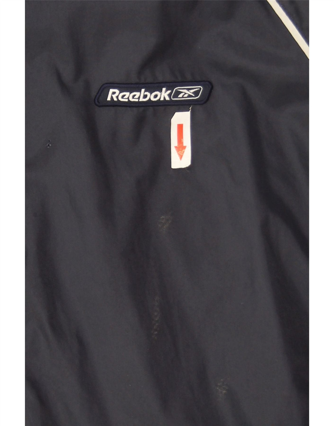 Reebok Mens Rain Jacket UK 40 Large Navy Blue Nylon