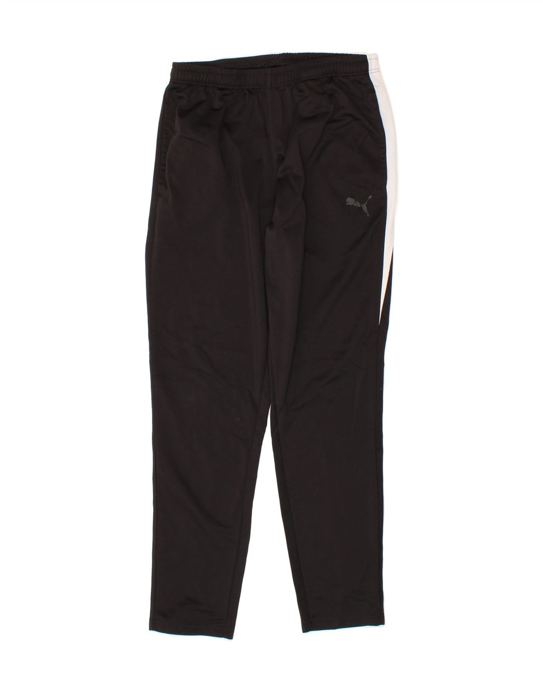 PUMA Mens Tracksuit Trousers Medium Black Colourblock Vintage Puma and Second-Hand Puma from Messina Hembry 