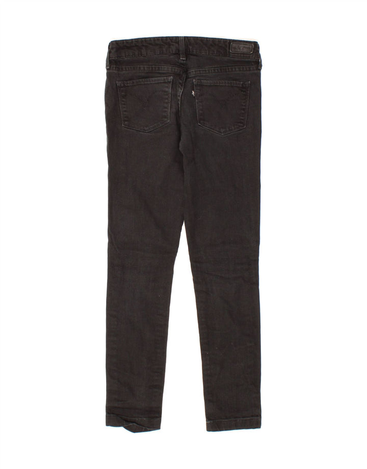 LEVI'S Womens Slight Curve Slim Jeans W25 L26  Black Cotton Vintage Levi's and Second-Hand Levi's from Messina Hembry 