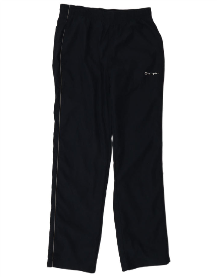 Champion Mens Tracksuit Trousers Medium  Navy Blue Polyester