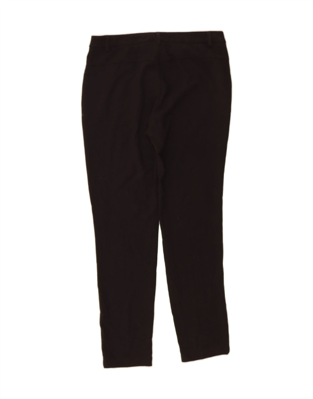 BENETTON Womens Slim Chino Trousers IT 42 Medium W30 L30 Black Polyester Vintage Benetton and Second-Hand Benetton from Messina Hembry 