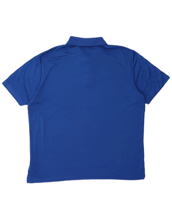 Polo Adidas Hombre XL Poliéster Azul