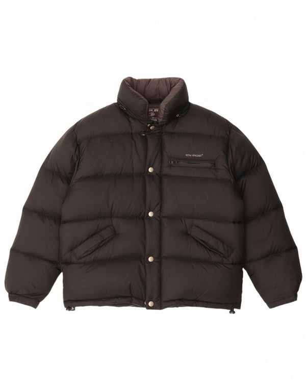 Energie Mens Loose Fit Padded Jacket UK 38 Medium Black Polyamide