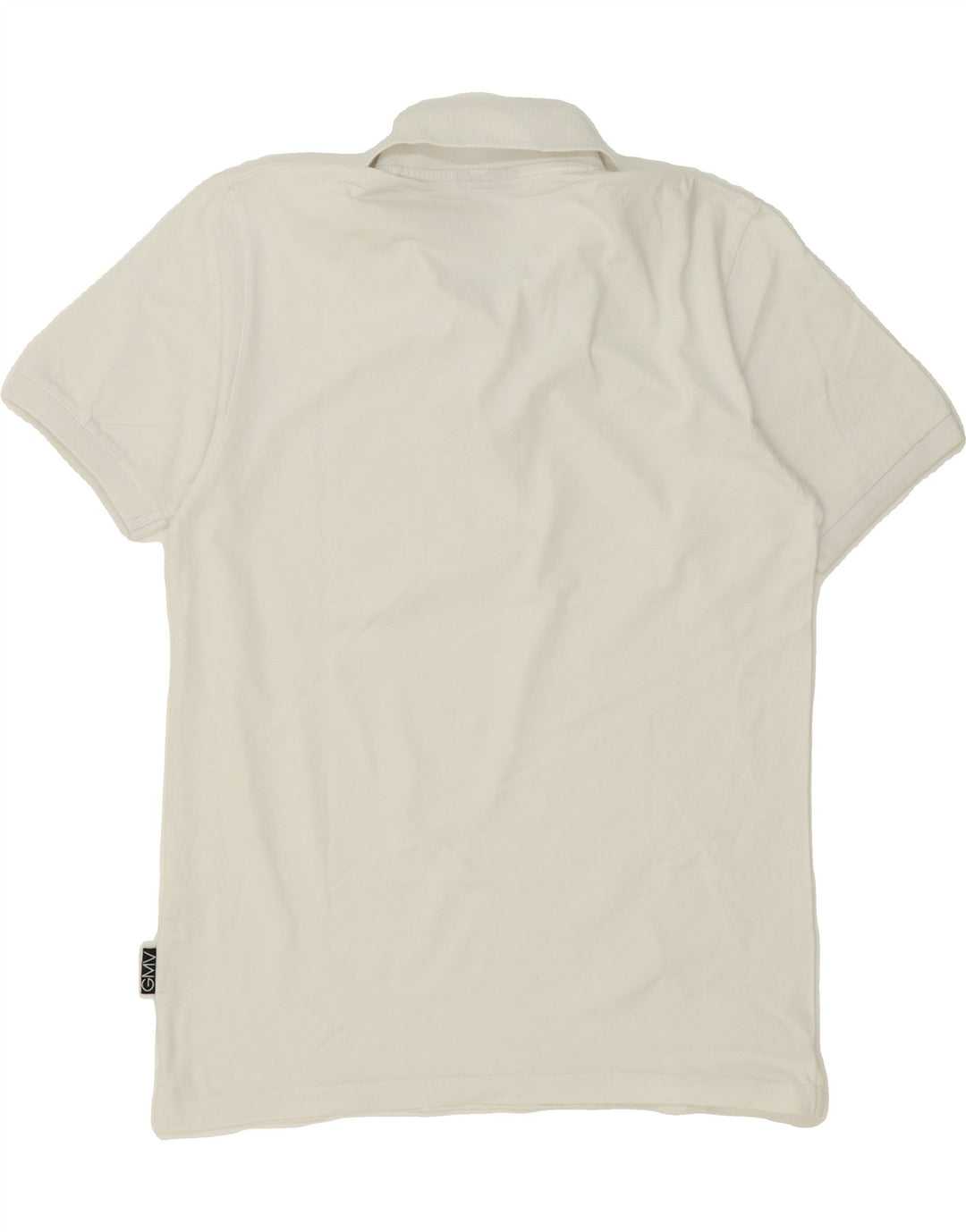 GIANMARCO VENTURI Mens Polo Shirt Medium White Cotton Vintage Gianmarco Venturi and Second-Hand Gianmarco Venturi from Messina Hembry 