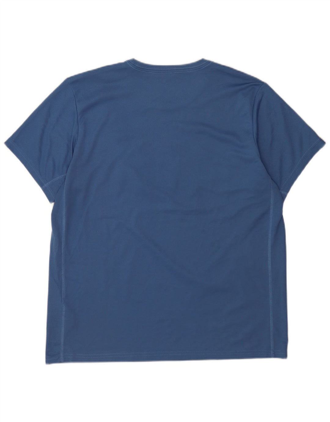 Asics Mens Graphic T-Shirt Top XL Blue Polyester