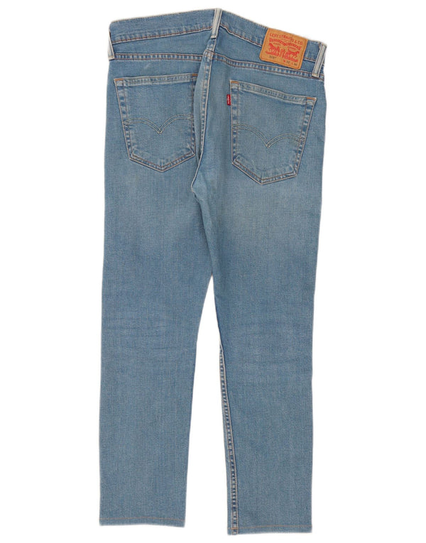 Levi's Mens 519 Skinny Hi-Ball Cropped Jeans W32 L26 Blue Cotton