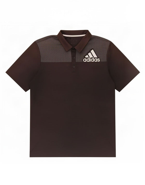 Ανδρικό πουκάμισο Adidas Polo Medium Black Colourblock Polyester