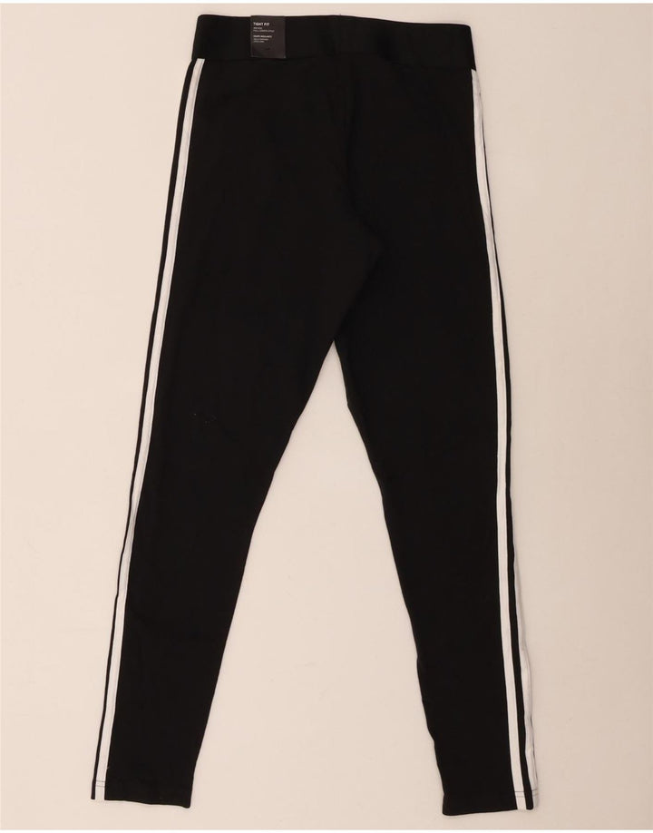 Leggings Adidas Donna UK 12/14 Medio Nero
