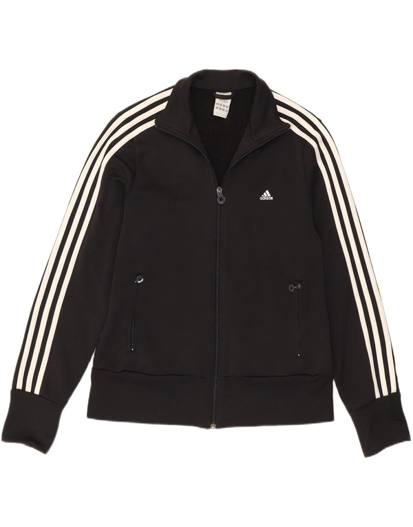 Adidas Veste de survêtement pour femme UK 18 XL Noir Polyester