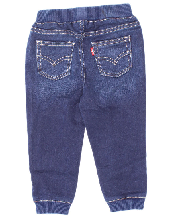 Levi's Baby Boys Joggers Jeans dritti 18-24 mesi W18 L12 cotone blu