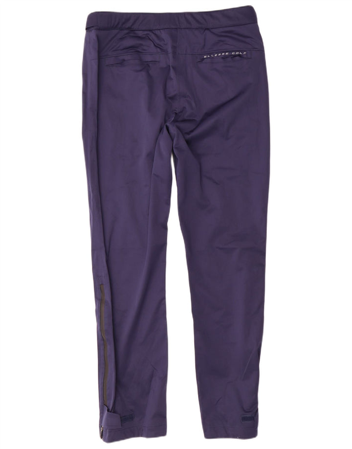 Ellesse Damen-Windbreaker-Hose, UK 12, Mittel, Marineblau, Polyester