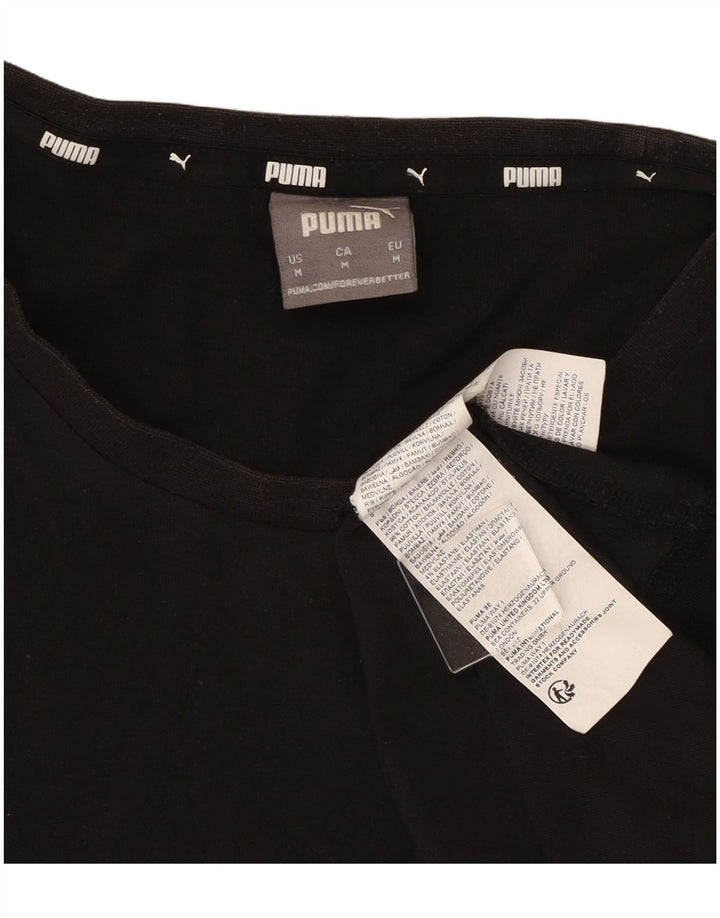 Puma T-Shirt Homme Noir Moyen Coton