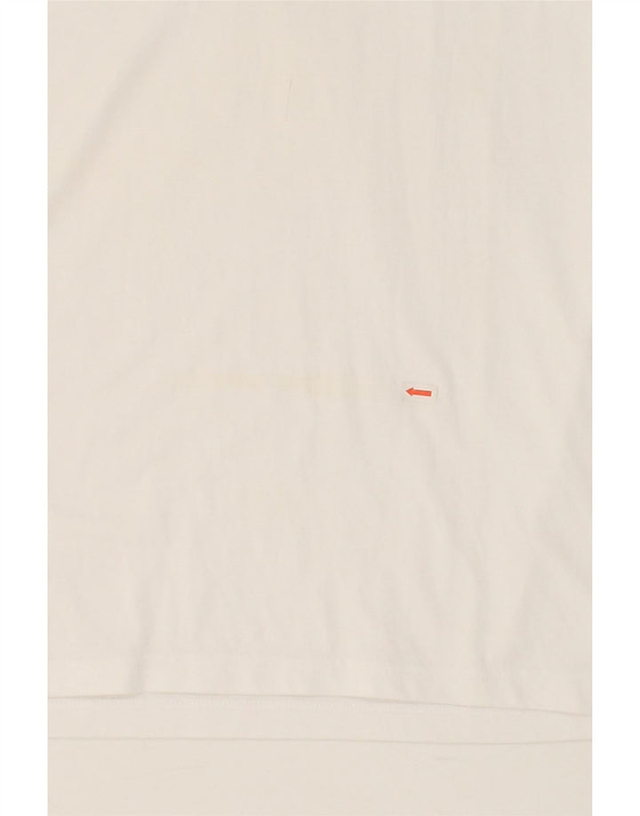 CHAMPION Mens Heritage Fit Polo Shirt Large White Vintage Champion and Second-Hand Champion from Messina Hembry 