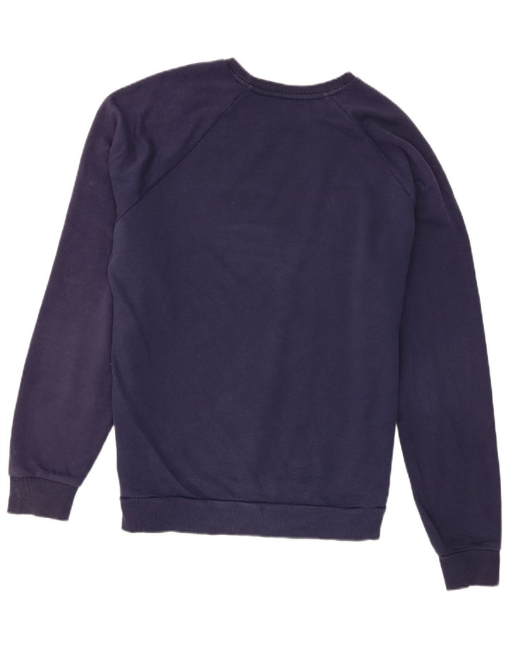 Under Armour Mens Cold Gear Sweatshirt Jumper Medium Navy Blue Cotton