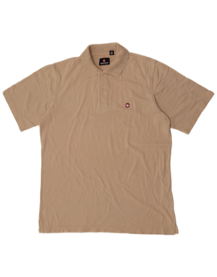 Murphy & Nye Mens Polo Shirt 2XL Beige Cotton