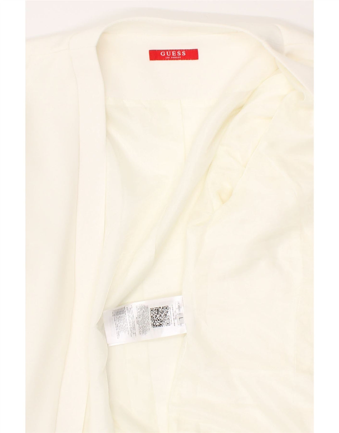 GUESS Girls Blazer Jacket 14-15 Years Large White Polyester Vintage Guess and Second-Hand Guess from Messina Hembry 