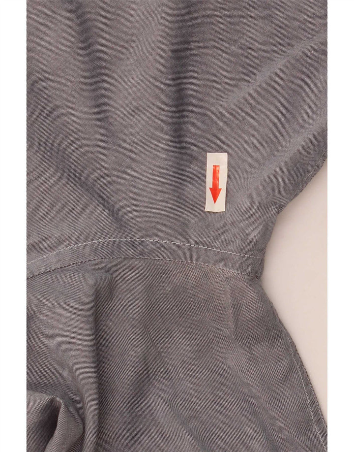 Camisa Burberry Hombre Pequeña Algodón Azul