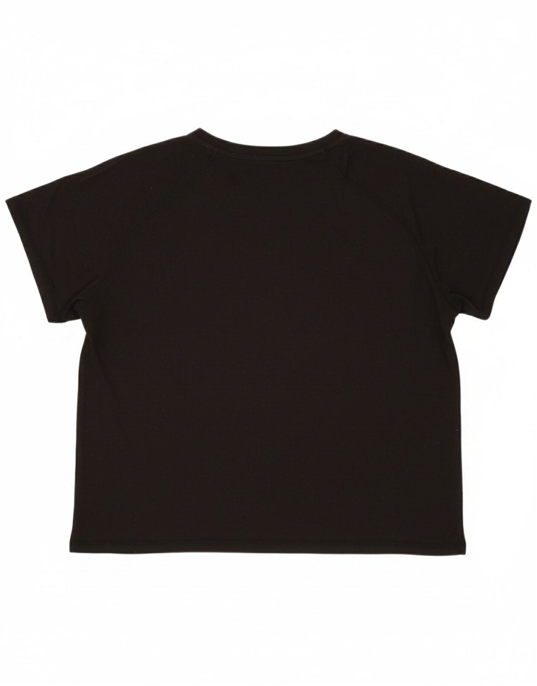 PUMA Womens Graphic T-Shirt Top UK 16 Large Black Polyester
