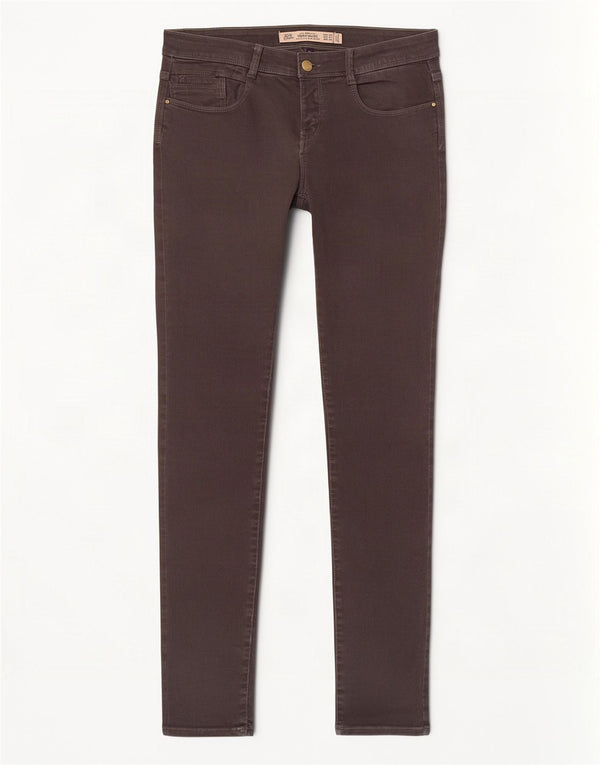 Zara Damen Trafaluc Slim Jeans EU 38 Small W28 L32 Graue Baumwolle