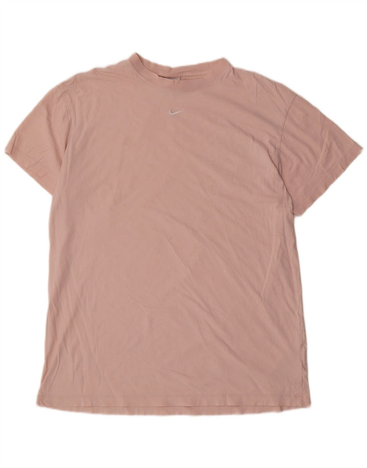 Nike Herre T-shirt Top Stor Pink Bomuld