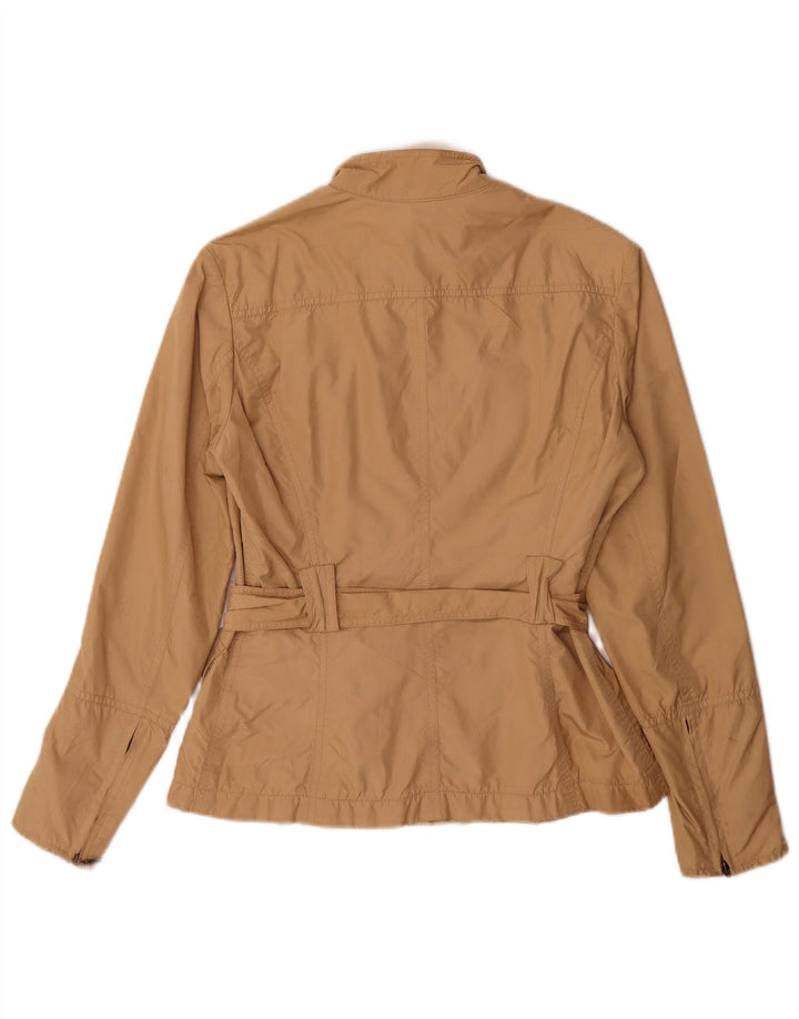 Zara Mujer Chaqueta Utilitaria UK 12 Medium Beige