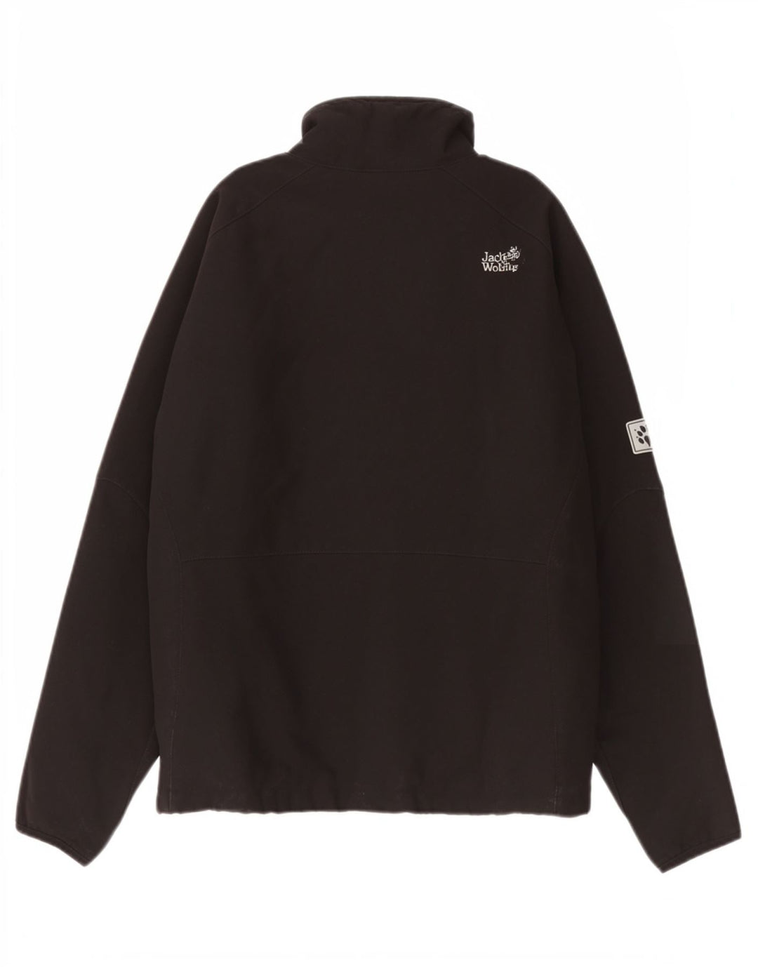 Jack Wolfskin Womens Bomber Jacket UK 36/38 Medium Black Polyester