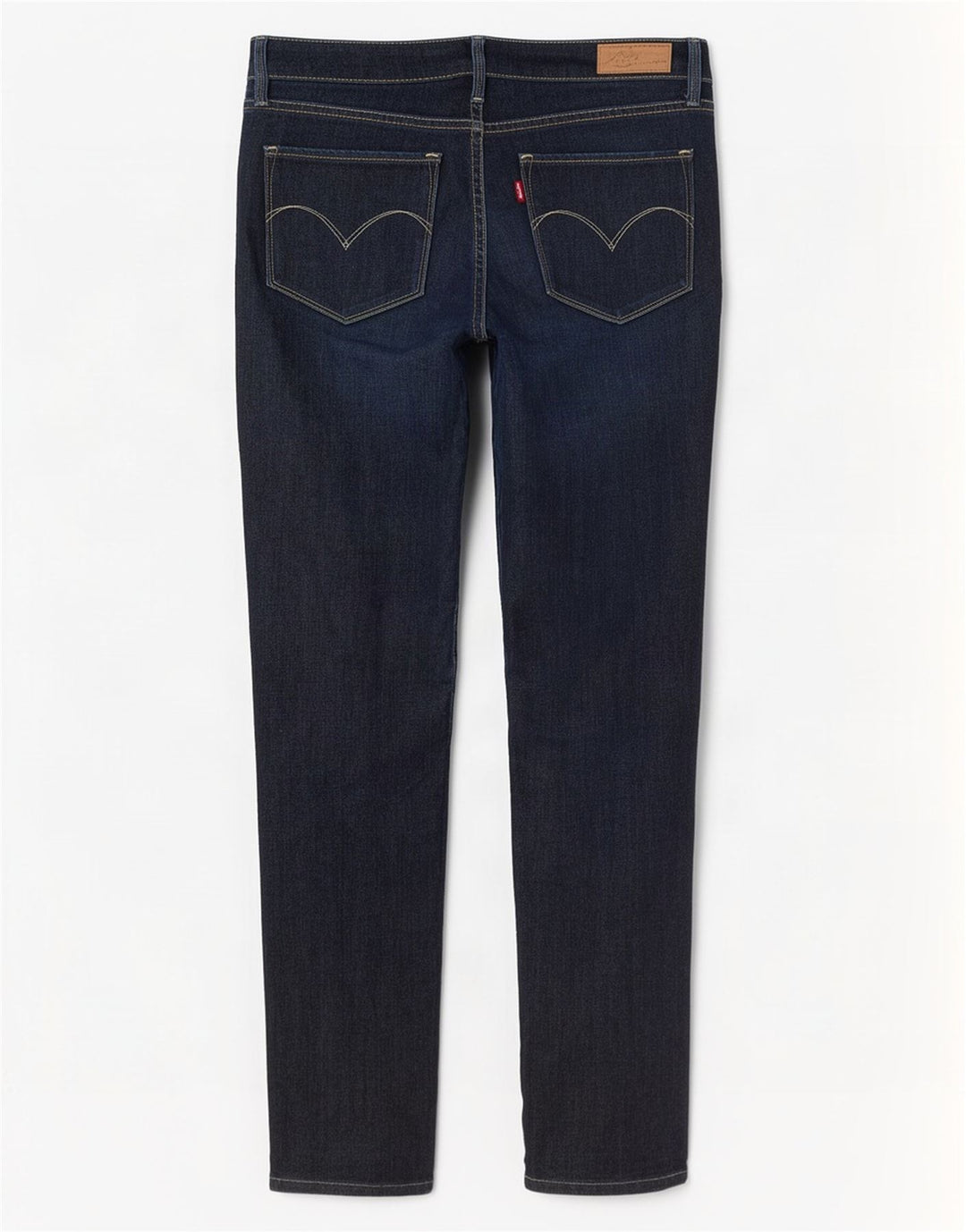 Levi's Womens Slim Jeans W29 L32 Navy Blue Cotton