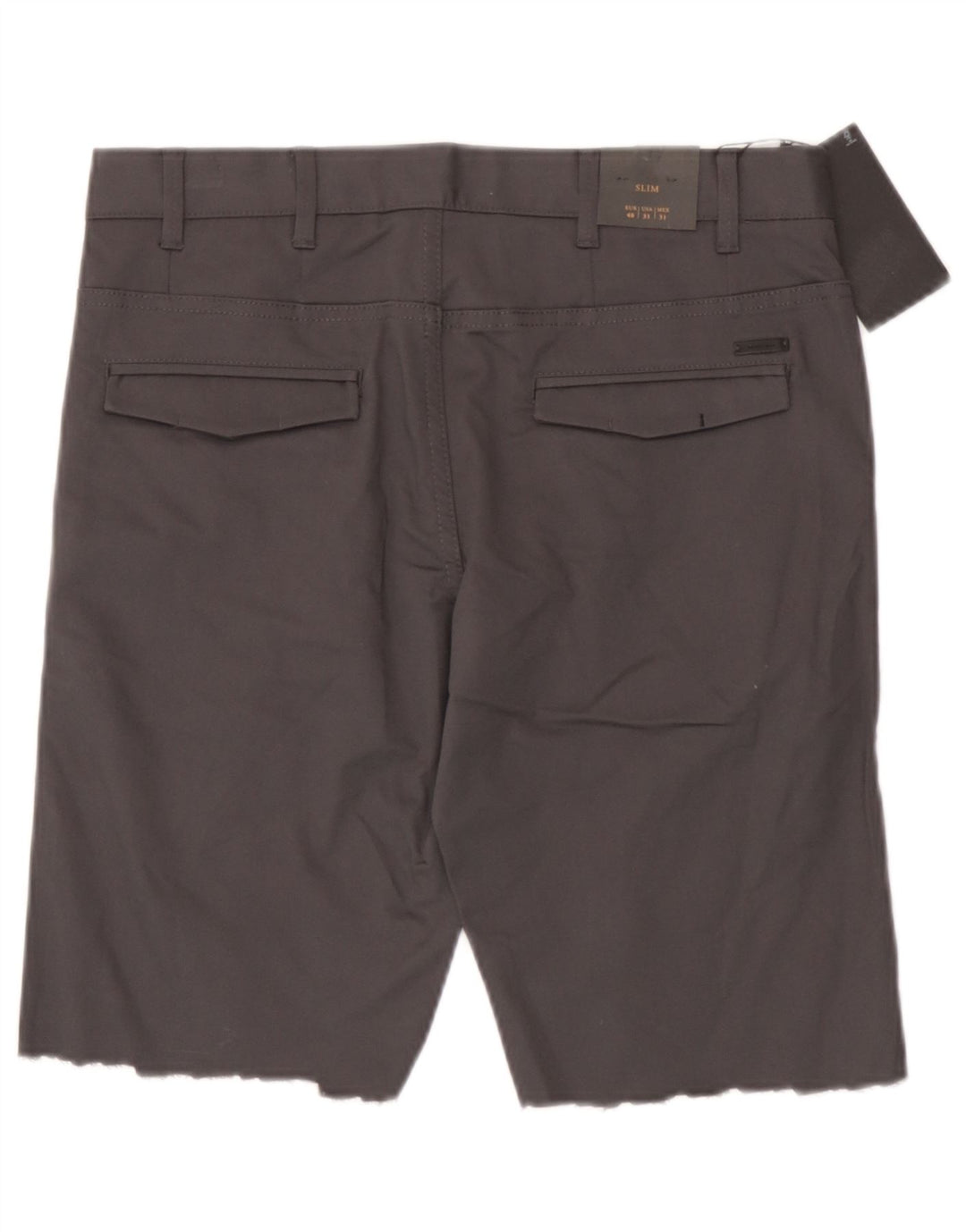 Zara Mens Chino Shorts EU 40 Medium W31  Grey Cotton