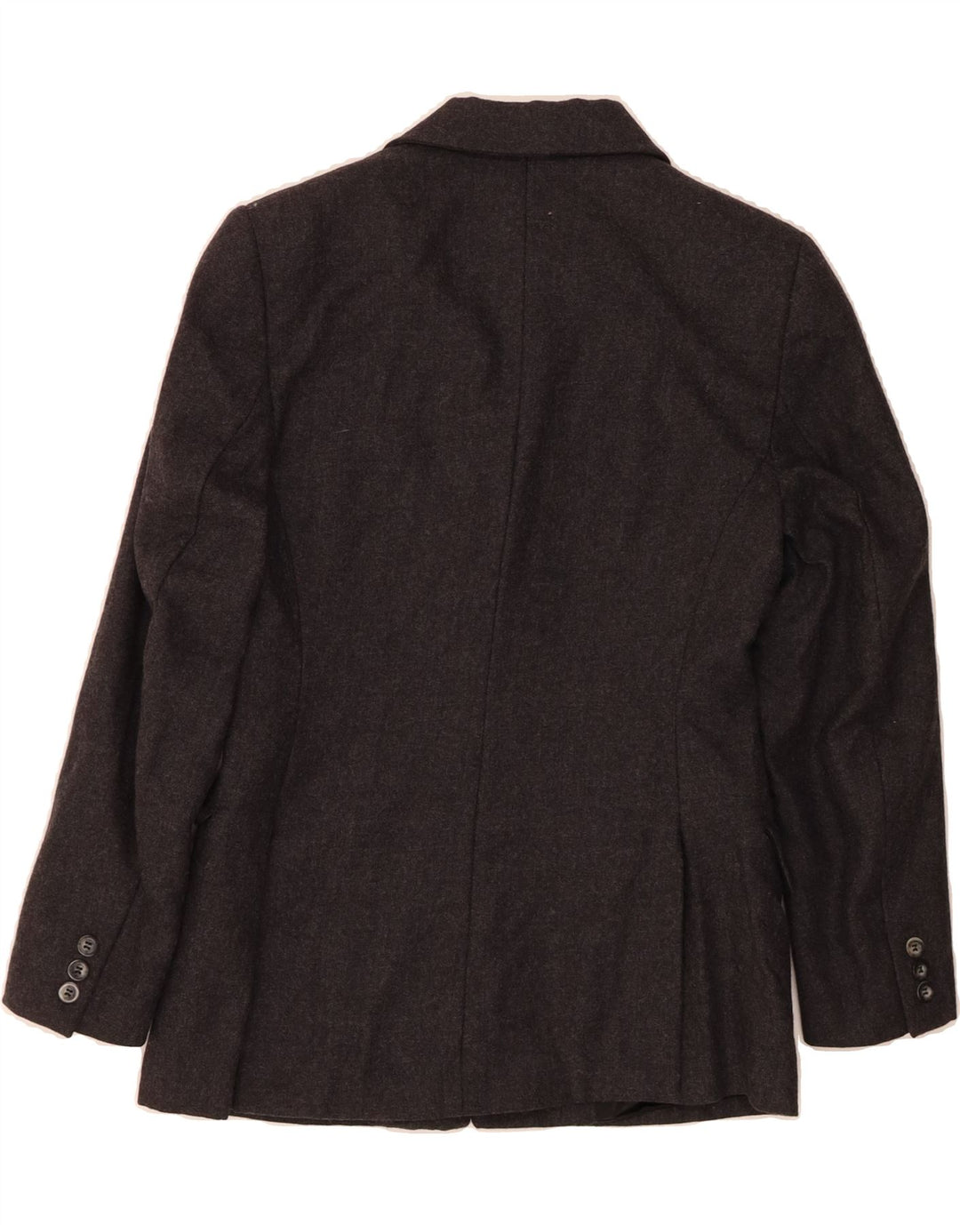 STEFANEL Womens 3 Button Blazer Jacket IT 38 XS Grey Wool Vintage Stefanel and Second-Hand Stefanel from Messina Hembry 