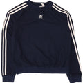 Felpa corta da uomo Adidas UK 8 Small poliestere blu navy