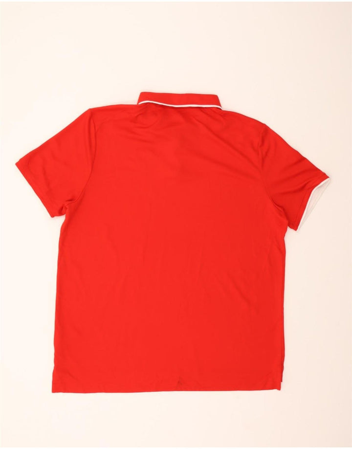 NIKE Mens Polo Shirt XL Red Vintage Nike and Second-Hand Nike from Messina Hembry 
