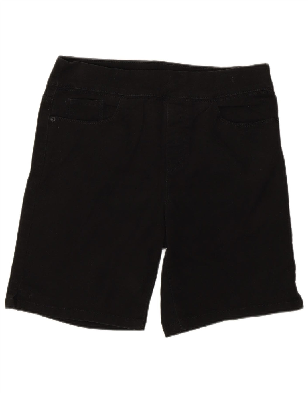 Pantaloncini di jeans da donna Dkny medi W30 cotone nero