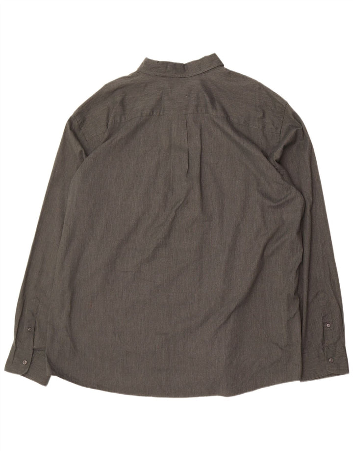 Dockers Herren-Hemd, groß, 3XL, graue Baumwolle