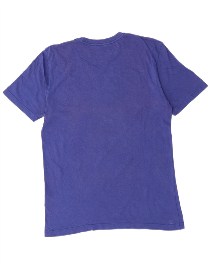 NIKE Mens Regular Fit Graphic T-Shirt Top Medium Blue Cotton