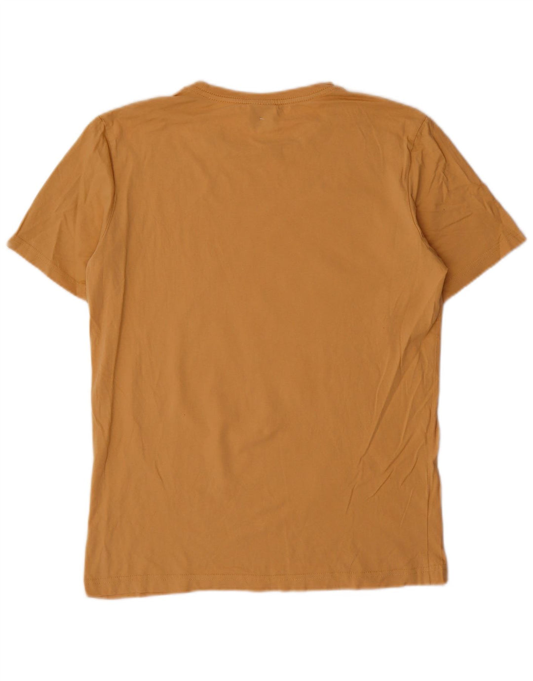 Puma Mens Graphic T-Shirt Top Medium Yellow